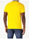 Футболка из хлопка желтая с логотипом бренда | 6804081 | фото 2