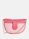 Сумка из экокожи розовая с фирменный логотип | 6804546 | фото 2