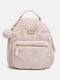 Рюкзак зі штучного хутра рожевий | 6804599 | фото 2