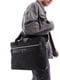 Сумка-портфель черная с логотипом | 6804692 | фото 2