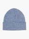 Комплект синий: шапка и шарф | 6804802 | фото 3