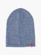 Комплект синий: шапка и шарф | 6804802 | фото 4