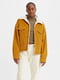Вельветовая желтая куртка-рубашка | 6804845 | фото 2