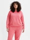 Теплий розовий костюм: світшот та джогери | 6804911 | фото 4