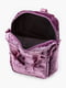 Рюкзак из мягкого бархата фиолетовый | 6804918 | фото 2