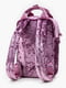 Рюкзак з м`якого оксамиту фіолетовий | 6804918 | фото 3