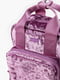 Рюкзак из мягкого бархата фиолетовый | 6804918 | фото 4
