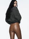 Эластичные коричневые облегающие брюки из экокожи | 6759907 | фото 13
