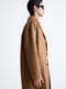 Полушерстяное коричневое пальто | 6775841 | фото 5