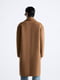 Полушерстяное коричневое пальто | 6775841 | фото 6