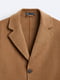 Напівшерстяне коричневе пальто | 6775841 | фото 9