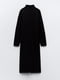 Платье черное с высоким воротником | 6804291 | фото 10
