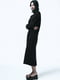 Сукня чорна з високим коміром | 6804291 | фото 2