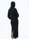 Платье черное с высоким воротником | 6804291 | фото 5
