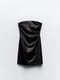 Коротка чорна сукня з відкритими плечима | 6804306 | фото 6
