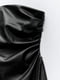 Коротка чорна сукня з відкритими плечима | 6804306 | фото 8