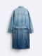 Джинсовое синее платье-трансформер со съемной юбкой | 6804319 | фото 14