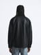 Куртка свободного кроя черная | 6804348 | фото 3