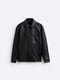 Куртка свободного кроя черная | 6804348 | фото 5