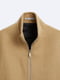 Куртка мягкая теплая коричневого цвета | 6804350 | фото 9