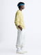 В`язаний светр з круглим вирізом жовтий | 6804384 | фото 4