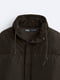 Дутая коричневая водоотталкивающая куртка | 6804397 | фото 10