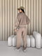 Бежевий костюм із тринитки футер: світшот та джогери | 6807686 | фото 7