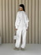 Молочний костюм із тринитки футер: світшот та джогери | 6807688 | фото 5