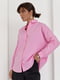 Базова рожева сорочка з напівкруглим низом | 6805101 | фото 6