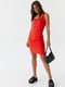 Трикотажна червона сукня міні | 6805532 | фото 3