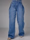Сині широкі джинси baggy | 6805581 | фото 6