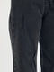 Чорні широкі джинси із защипами | 6805591 | фото 5