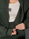 Костюм з начосом кольору хакі: бомбер і штани | 6805747 | фото 4
