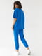 Синій костюм: футболка з принтом Chicago та джогери | 6805785 | фото 2