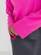 Укорочений рожевий джемпер із широкими рукавами | 6805931 | фото 4