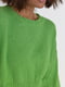 Короткий зелений джемпер із рваними краями | 6805938 | фото 2