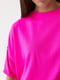 Рожева футболка вільного крою | 6806229 | фото 4