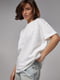 Біла футболка з вишивкою Ami Paris | 6806234 | фото 5