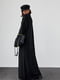 В'язана сукня oversize довжиною максі чорна | 6806679 | фото 3