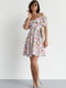 Літня сукня міні з драпіруванням спереду | 6806727 | фото 4