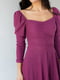 Сукня фіолетова з квадратним вирізом | 6806757 | фото 3