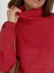 Червоний трикотажний светр | 6806873 | фото 2