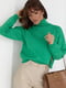 Зелений трикотажний светр | 6806898 | фото 4