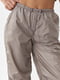 Широкі сірі штани-карго з плащової тканини | 6806993 | фото 4