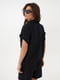 Чорний літній костюм: шорти та сорочка | 6807091 | фото 2