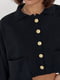 Чорний костюм-двійка: укорочена кофта та широкі штани | 6807148 | фото 3