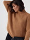 Коричневий светр із рукавами-регланами | 6807261 | фото 5