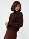 Темно-коричневий светр із рукавами-регланами | 6807311 | фото 6