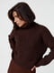 Темно-коричневий светр із рукавами-регланами | 6807311 | фото 7
