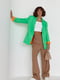 Піджак із кольоровою підкладкою зелений | 6807421 | фото 2